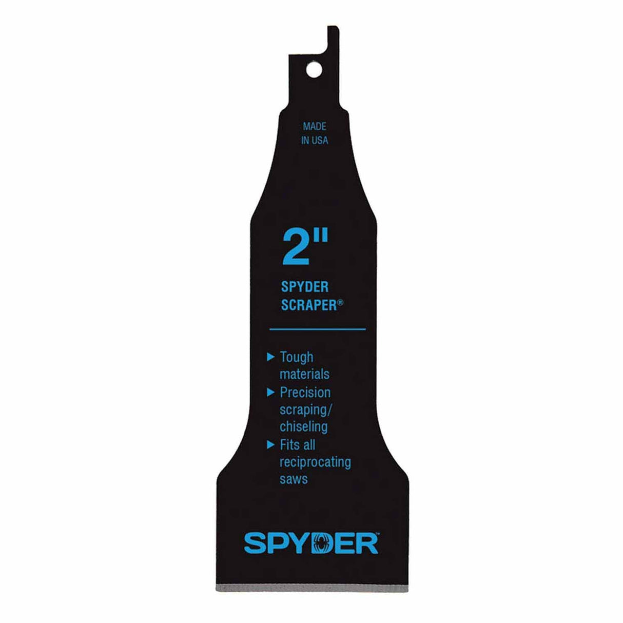 Spyder 00319 2-Inch Scraper Blade Attachment for Reciprocating Saws