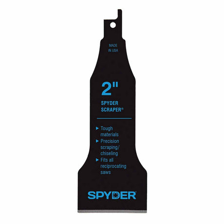 Spyder 00319 2-Inch Scraper Blade Attachment for Reciprocating Saws