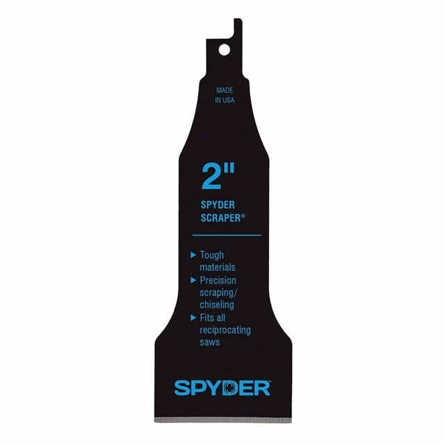 Spyder 00319 2-Inch Scraper Blade Attachment for Reciprocating Saws