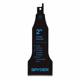 Spyder 00319 2-Inch Scraper Blade Attachment for Reciprocating Saws