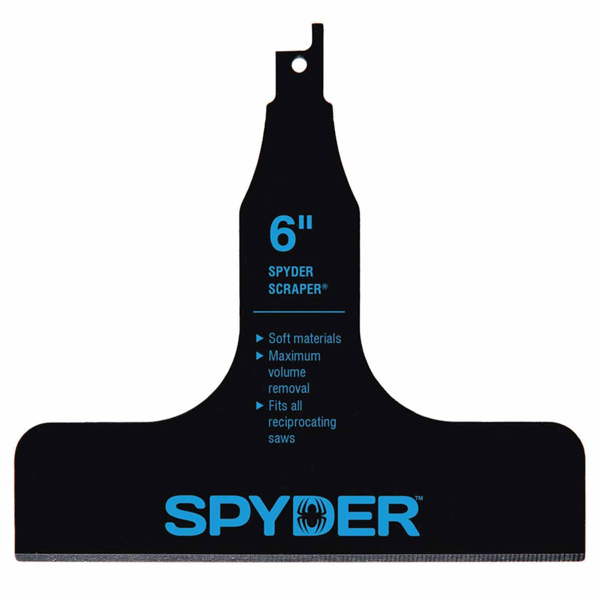 Spyder 00321 6-Inch Scraper Blade Attachment for Reciprocating Saws