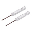 Spyder 100502 3/32" TetraClad Hex Shank Drill Bit for Multi-Material Drilling (2 Pack)