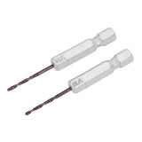 Spyder 100502 3/32" TetraClad Hex Shank Drill Bit for Multi-Material Drilling (2 Pack)