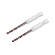 Spyder 100504 1/8" TetraClad Hex Shank Drill Bit Multi-Material (2 Pack)