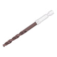 Spyder 100510 7/32 in Hex Shank TetraClad Drill Bit for Metal Wood and PVC