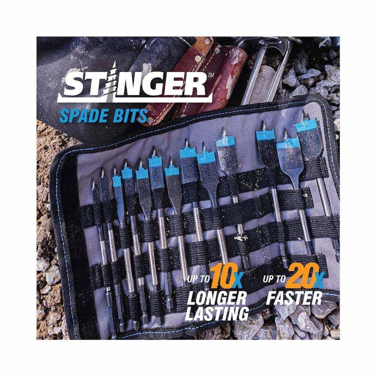 Spyder 11003 1/4-Inch x 6-Inch Spade Bit - 4