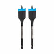 Spyder 11033 1-Inch Spade Bit (2-Pack)