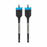 Spyder 11033 1-Inch Spade Bit (2-Pack)