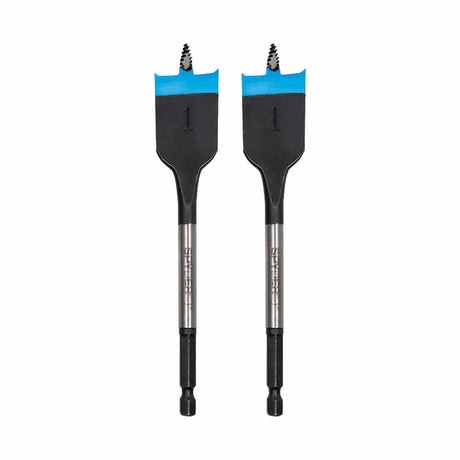 Spyder 11033 1-Inch Spade Bit (2-Pack)