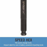 Spyder 12001 3-Piece Assorted Woodboring Auger Bit Set ( 1/2, 3/4, 1-Inch) - 3