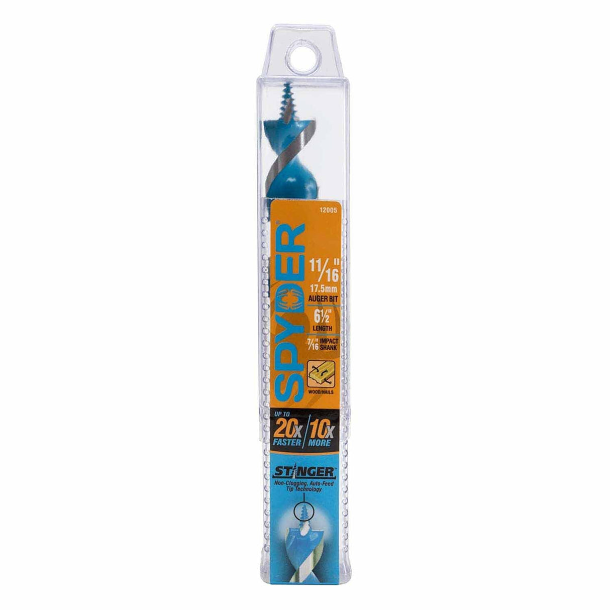 Spyder 12005 11/16-Inch x 6-1/2-Inch Auger Bit - 5