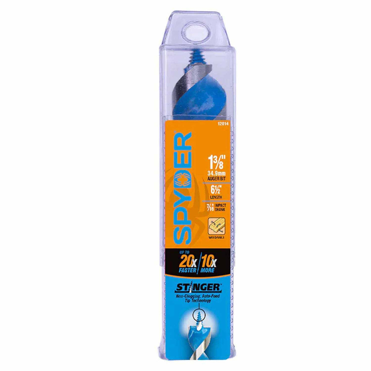 Spyder 12014 1-3/8-Inch x 6-1/2-Inch Auger Bit - 4