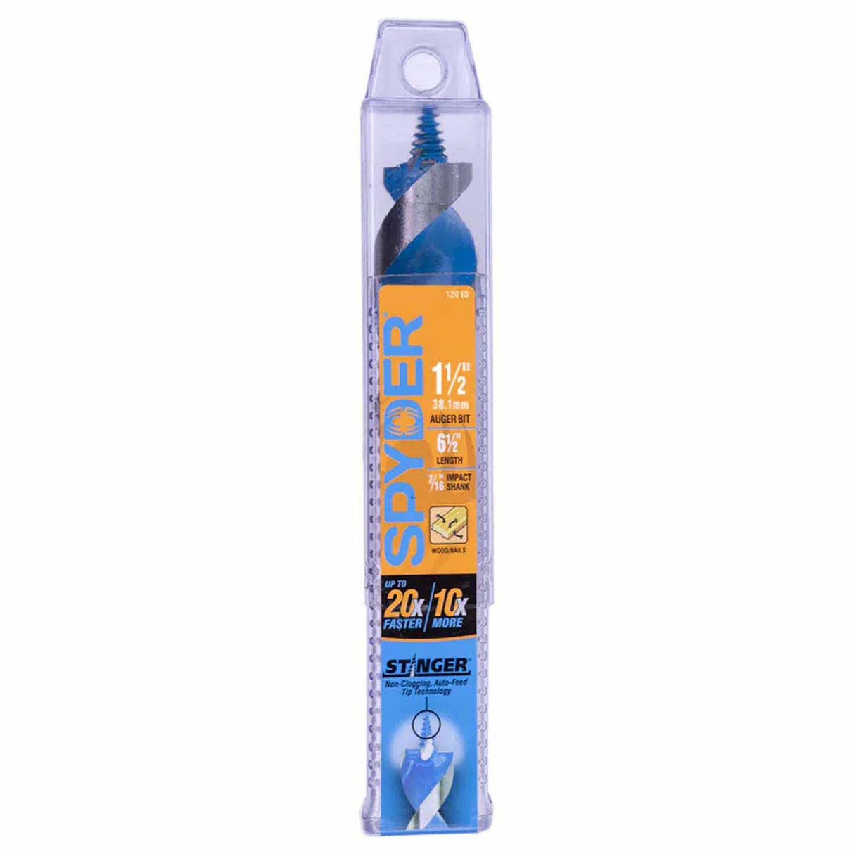 Spyder 12015 1-1/2-Inch x 6-1/2-Inch Auger Bit - 5