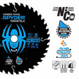 Spyder 13068CA 8-1/4-Inch 60-Tooth Circular Saw Blade - 2