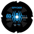 Spyder 13093 6-1/2" 4-Tooth PCD Diamond-Tipped Circular Saw Blade for Fiber Cement