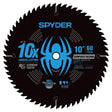 Spyder 13101 10" 60 Tooth Composite Decking Saw Blade