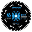 Spyder 13111 7-1/4" 60-Tooth Thick Kerf Ultra Fine Finish Saw Blade for Wood