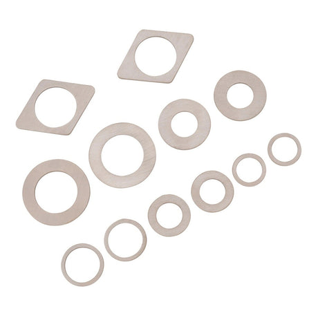 Spyder 13112 Circular Saw Blade Arbor Bushing Adapter Kit for Common Arbor Sizes (12 Piece Kit)