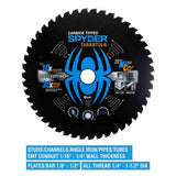 Spyder 13503 9-Inch 46-Tooth TCT Steel Cutting Circular Saw Blade - 3