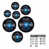 Spyder 13503 9-Inch 46-Tooth TCT Steel Cutting Circular Saw Blade - 4