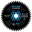 Spyder 13519 5-3/8" 50-Tooth Circular Saw Blade for Medium Aluminum