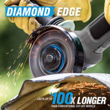 Spyder 14001 Diamond Bite 4.5-Inch Cut-Off Wheel - 7