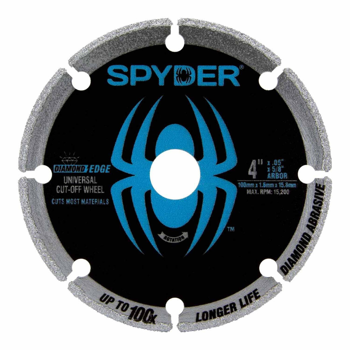 Spyder 14004 Diamond Bite 4-Inch Cut-Off Wheel