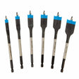 Spyder 15003 6-Piece Assorted Woodboring Power Bit Set (1/2, 5/8, 3/4, 7/8, 1, 1-1/4-Inch)