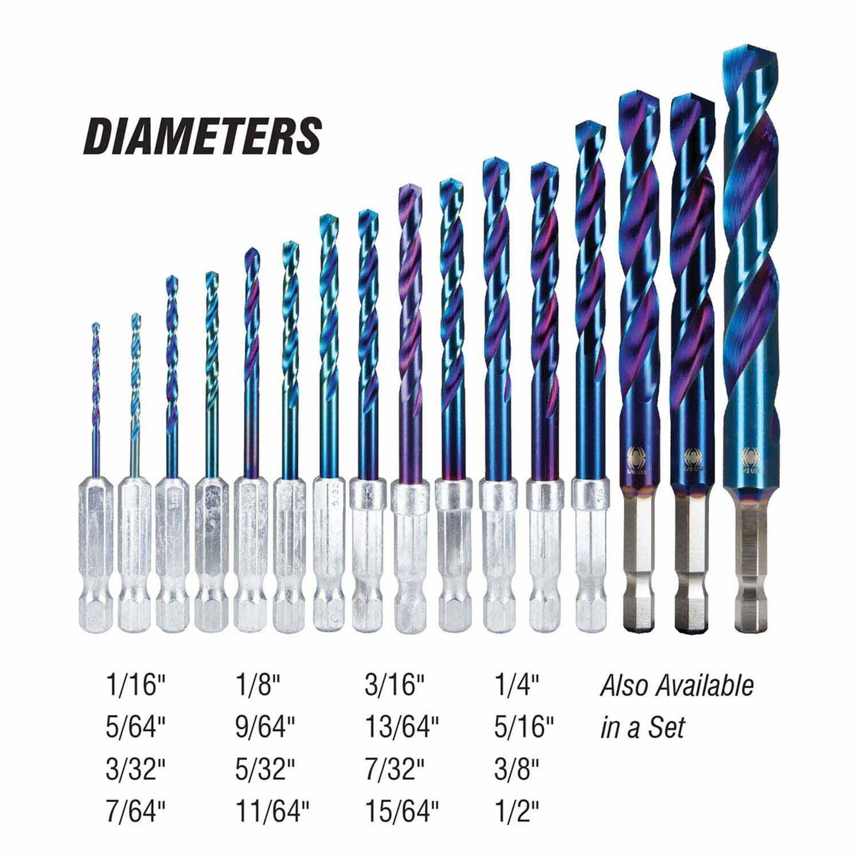 Spyder 19012 1/4-Inch x 4-1/8-Inch HSS Twist Drill Bit - 3