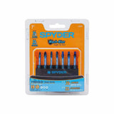 Spyder 19028 7-Piece 2-Inch Impact Driver Bit Kit (PH1, PH2, SQ1, SQ2, T20 and T25x2) - 4