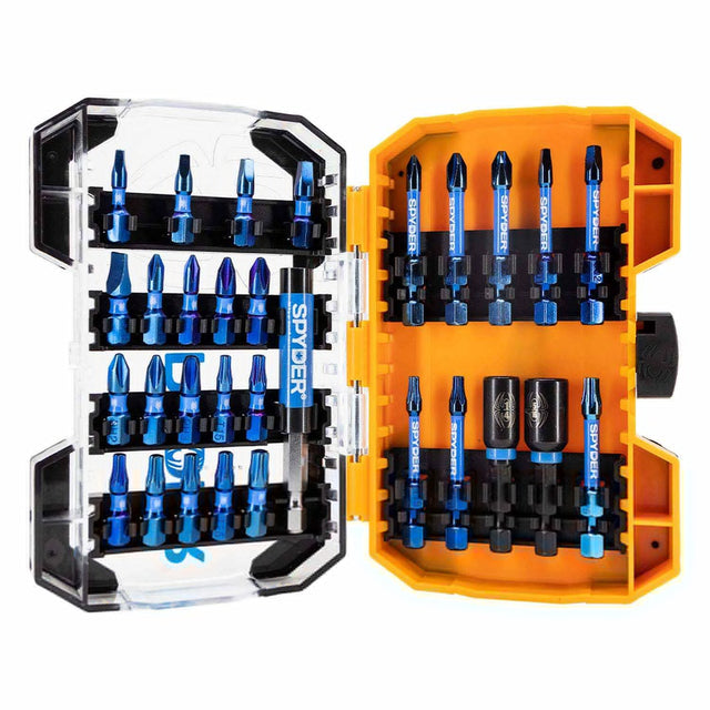 Spyder 19030 30-Piece Impact Driver Bit Kit