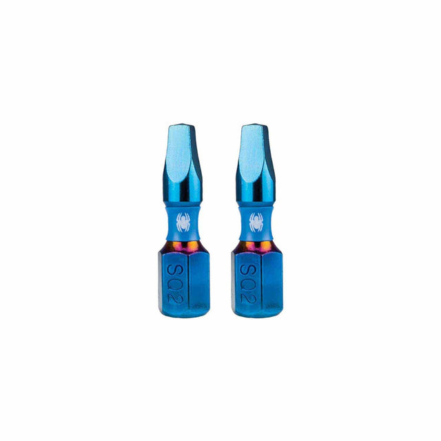 Spyder 19037 1-Inch SQ2 Impact Driver Bit (2-Pack)