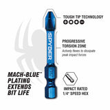 Spyder 19039 1-Inch T10 Impact Driver Bit (2-Pack) - 2
