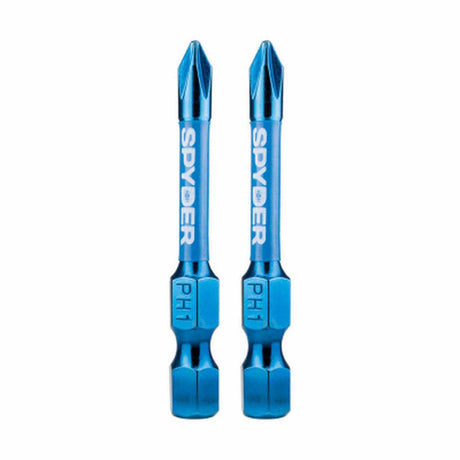 Spyder 19045 2-Inch PH1 Impact Driver Bit (2-Pack)
