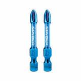 Spyder 19046 2-Inch PH2 Impact Driver Bit (2-Pack)