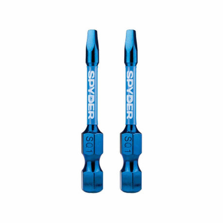 Spyder 19048 2-Inch SQ1 Impact Driver Bit (2-Pack)