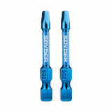 Spyder 19049 2-Inch SQ2 Impact Driver Bit (2-Pack)