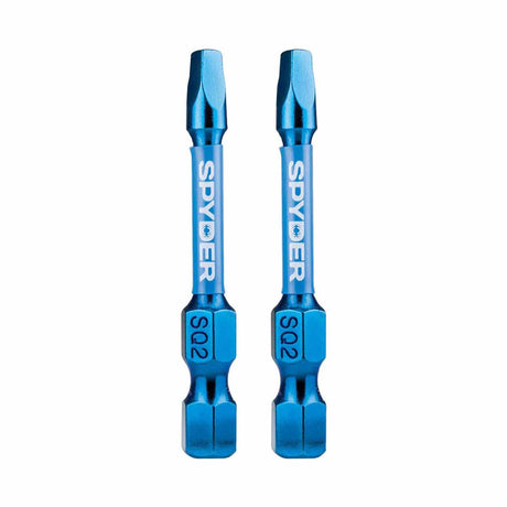 Spyder 19049 2-Inch SQ2 Impact Driver Bit (2-Pack)