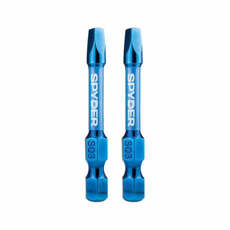 Spyder 19050 2-Inch SQ3 Impact Driver Bit (2-Pack)