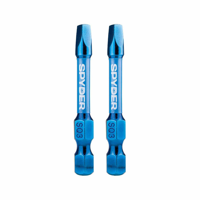 Spyder 19050 2-Inch SQ3 Impact Driver Bit (2-Pack)