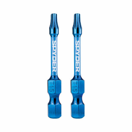 Spyder 19052 2-Inch T15 Impact Driver Bit (2-Pack)