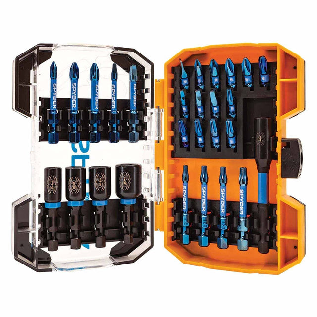 Spyder 19078 28-Piece Impact Driver Bit Kit