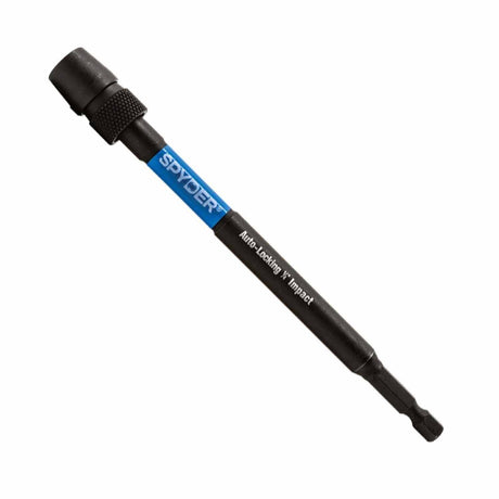 Spyder 19082 6-Inch 1/4-Inch x 1/4-Inch Locking Impact Bit Driver Holder
