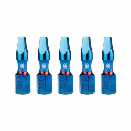 Spyder 19085 1-Inch SQ2 Impact Driver Bit (5-Pack)
