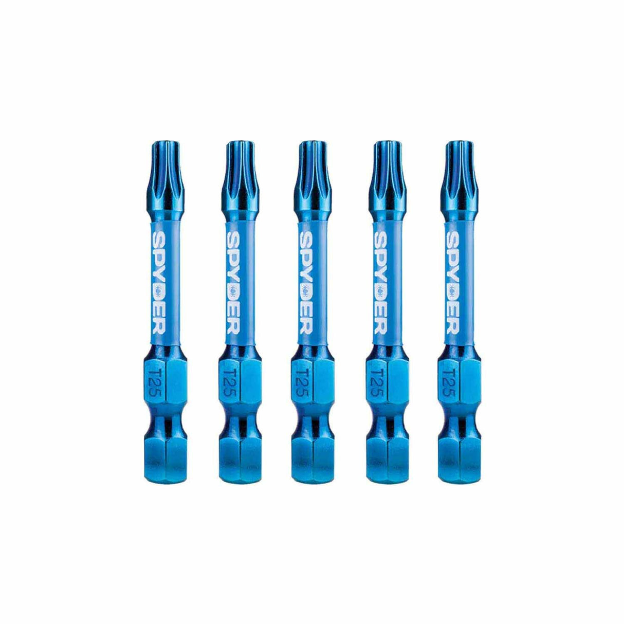 Spyder 19089 2-Inch T25 Impact Driver Bit (5-Pack)