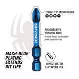 Spyder 19089 2-Inch T25 Impact Driver Bit (5-Pack) - 2
