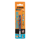 Spyder 19142 21/64 in Mach-Blue Armor Plated Hex Shank Drill Bit for Metal and Wood - 2