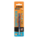 Spyder 19143 11/32 in Mach-Blue Armor Plated Impact Rated Hex Shank Drill Bit for Metal and Wood - 3