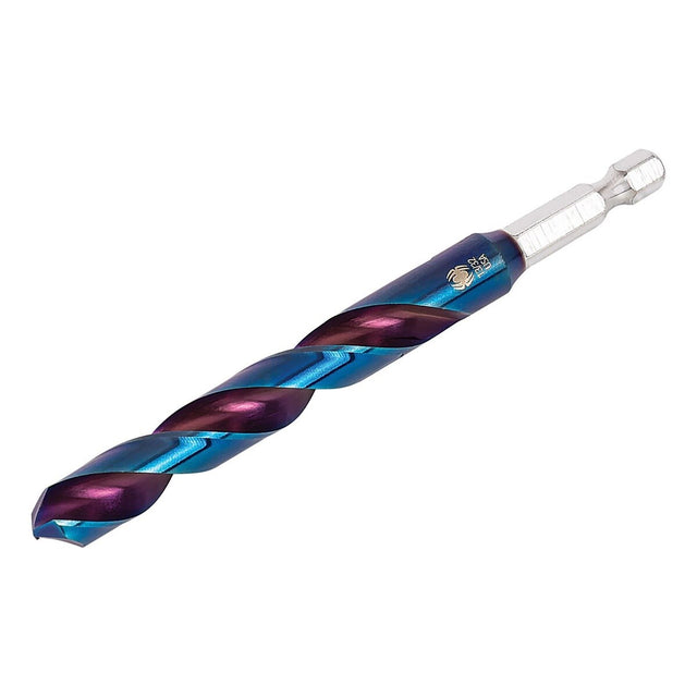 Spyder 19146 13/32" Mach-Blue Armor Plated Hex Shank Drill Bit for Metal and Wood
