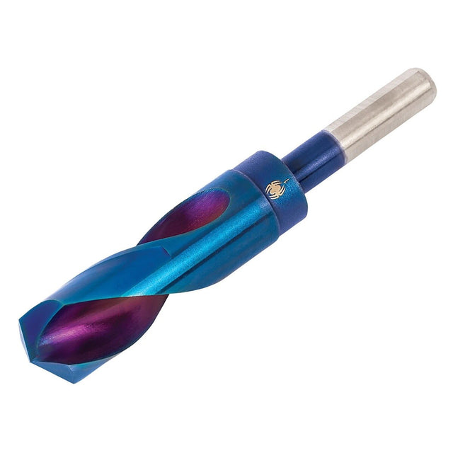 Spyder 19160 1 in Mach-Blue Armor Plated S&D Drill Bit with Tri-Flat Shank